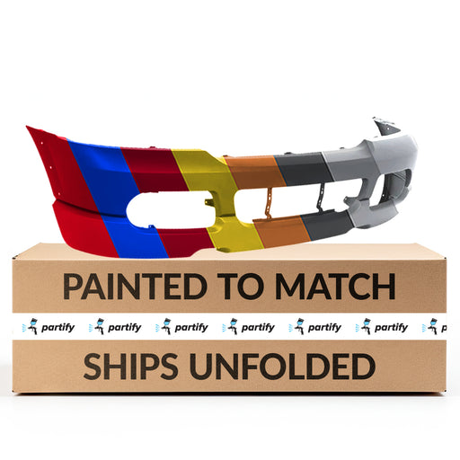 2003 Ford Explorer Eddie Bauer/Limited/Postal/XLS CAPA Certified Front Bumper Platinum W/O Absorber - FO1000538-Partify-Painted-Replacement-Body-Parts