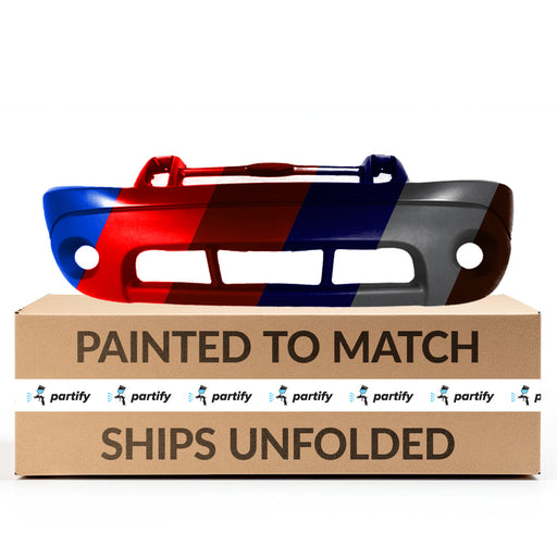 2004-2005 Ford Explorer Sport Trac Front Bumper With Fog Light Holes - FO1000546-Partify-Painted-Replacement-Body-Parts