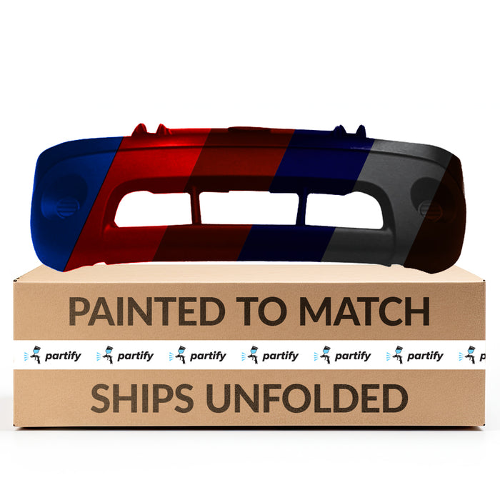 2004-2005 Ford Explorer Sport Trac Front Bumper Without Fog Light Holes - FO1000547-Partify-Painted-Replacement-Body-Parts