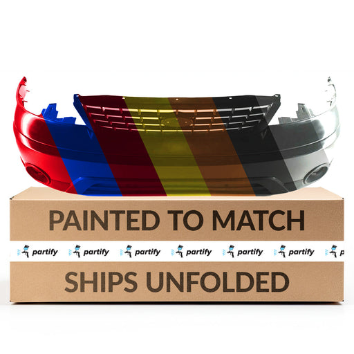 2002-2003 Ford Windstar Base/LX CAPA Certified Front Bumper Matte-Dark Gray - FO1000591-Partify-Painted-Replacement-Body-Parts