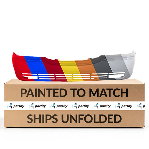 2006-2010 Lincoln Town Car CAPA Certified Front Bumper W/Fog Lamps - FO1000611-Partify-Painted-Replacement-Body-Parts