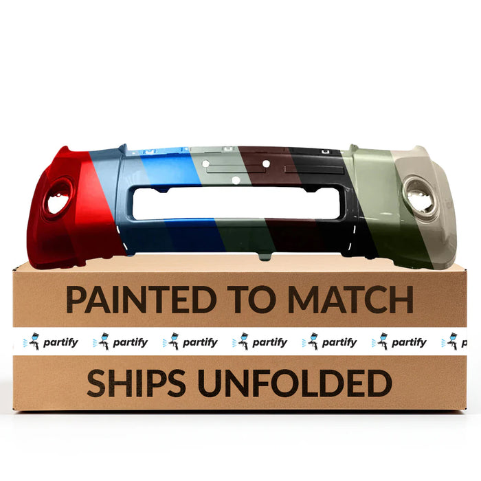 2008-2012 Ford Escape Front Bumper With Holes for Chrome Skid Plate - FO1000622-Partify-Painted-Replacement-Body-Parts