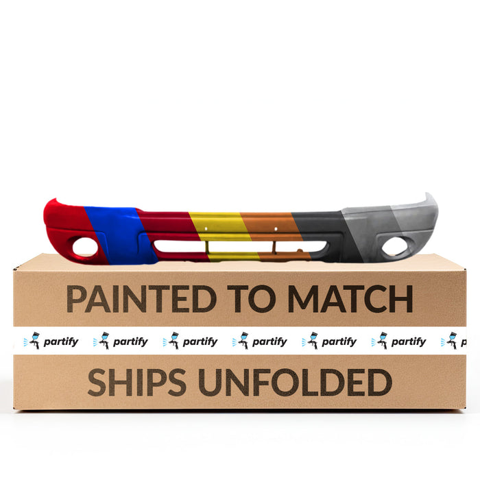 1999-2001 Ford Explorer Limited/Sport/XLT CAPA Certified Front Bumper Textured -Gray - FO1000637-Partify-Painted-Replacement-Body-Parts