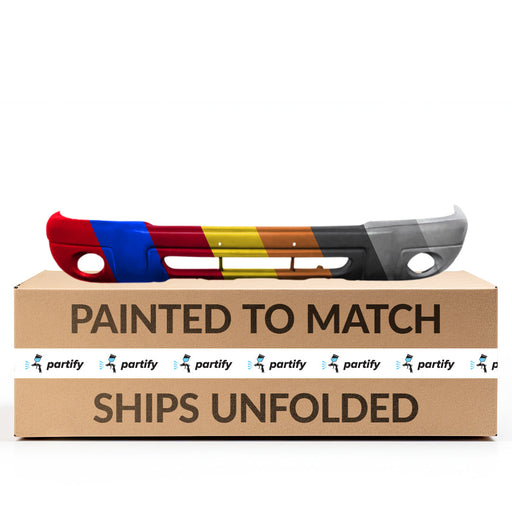 1999-2001 Ford Explorer Limited/Sport/XLT CAPA Certified Front Bumper Textured -Gray - FO1000637-Partify-Painted-Replacement-Body-Parts