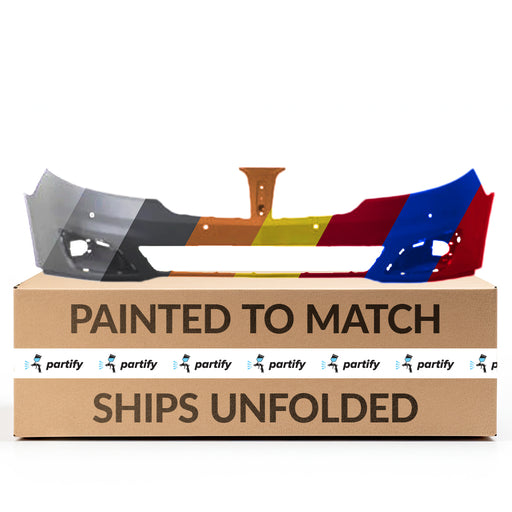 2009-2012 Lincoln MKS Front Bumper W/Front Object Sensors - FO1000639-Partify-Painted-Replacement-Body-Parts