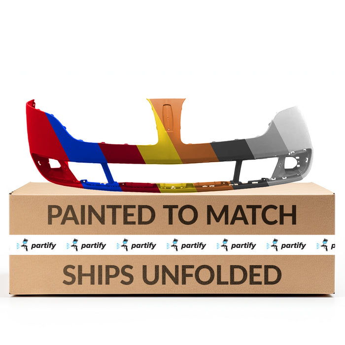 2010-2012 Lincoln MKT Front Bumper W/O Active Park Assist - FO1000648-Partify-Painted-Replacement-Body-Parts