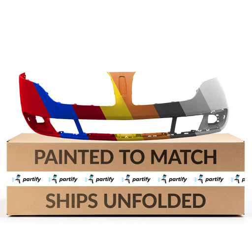 2010-2012 Lincoln MKT Front Bumper W/O Active Park Assist - FO1000648-Partify-Painted-Replacement-Body-Parts