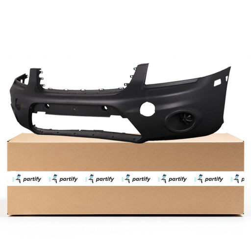 2010-2013 Ford Transit Connect CAPA Certified Front Bumper Textured Gray - FO1000661-Partify-Painted-Replacement-Body-Parts