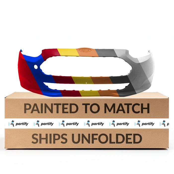 2012-2018 Ford Focus Electric Front Bumper - FO1000671-Partify-Painted-Replacement-Body-Parts