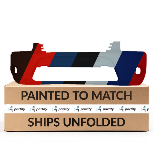 2011-2013 Ford Transit Connect Front Bumper W/Fog Lamps - FO1000673-Partify-Painted-Replacement-Body-Parts