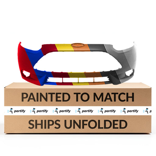 2013-2014 Ford Focus ST CAPA Certified Front Bumper Hatchback - FO1000675-Partify-Painted-Replacement-Body-Parts
