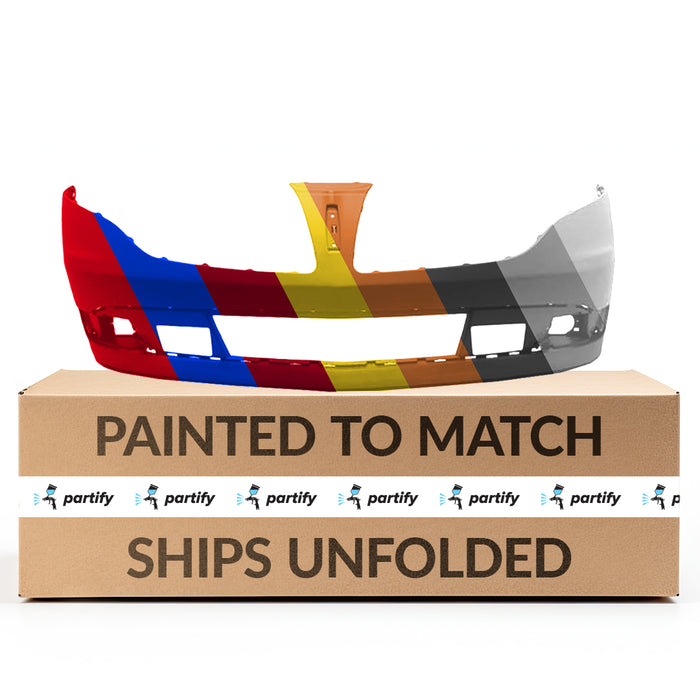 2013-2019 Lincoln MKT CAPA Certified Front Bumper W/Active Park Assist - FO1000683-Partify-Painted-Replacement-Body-Parts