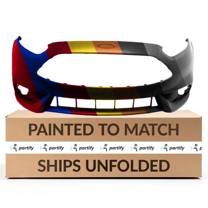 2014-2019 Ford Fiesta ST Hatchback Front Bumper - FO1000694-Partify-Painted-Replacement-Body-Parts