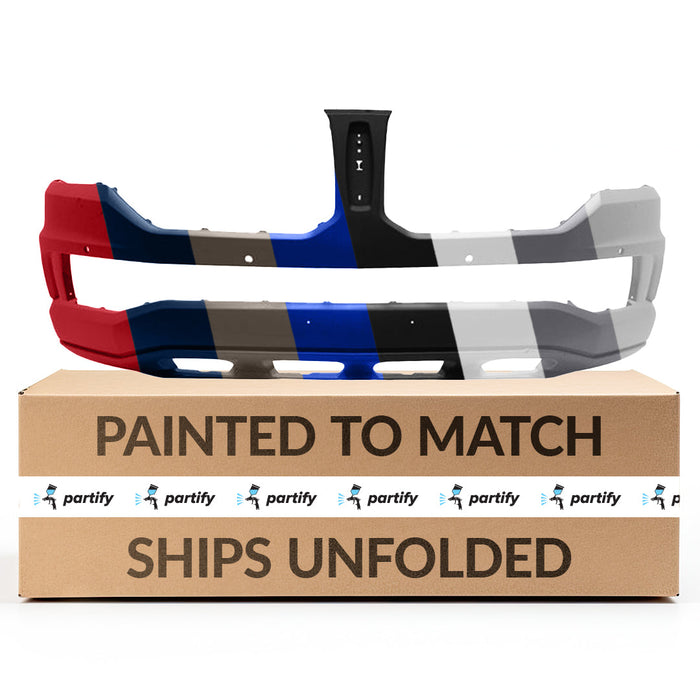 2015-2017 Lincoln Navigator Front Bumper - FO1000731-Partify-Painted-Replacement-Body-Parts