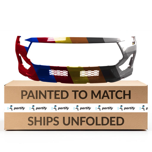 2024 Ford Mustang EcoBoost/EcoBoost Premium CAPA Certified Front Bumper - FO1000772-Partify-Painted-Replacement-Body-Parts
