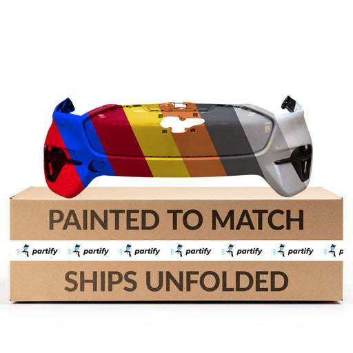 2021-2023 Ford Mustang Mach-E GT/GT Performance CAPA Certified Front Bumper W/O Front View Camera - FO1000774-Partify-Painted-Replacement-Body-Parts