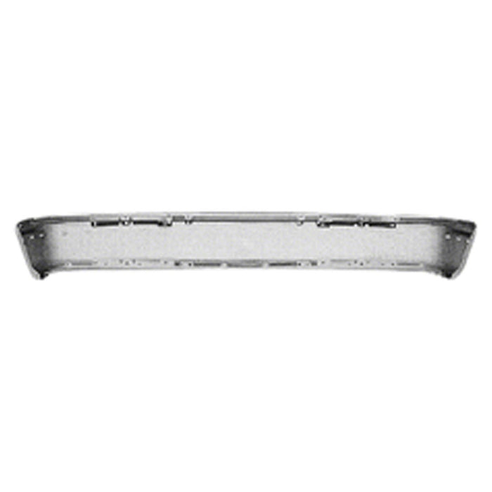 1992-1997 Ford Bronco/F-150 Custom/Eddie Bauer/Special/XL/XLT/XLT Lariat Front Bumper Face Bar W/Impact Strip - FO1002239-Partify-Painted-Replacement-Body-Parts