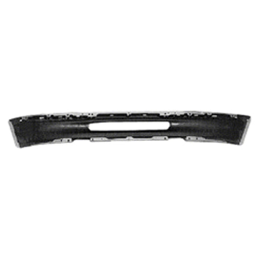1997-1998 Ford F-150 Front Bumper Face Bar W/O Fog Lamp Cutout Bright RWD - FO1002336-Partify-Painted-Replacement-Body-Parts