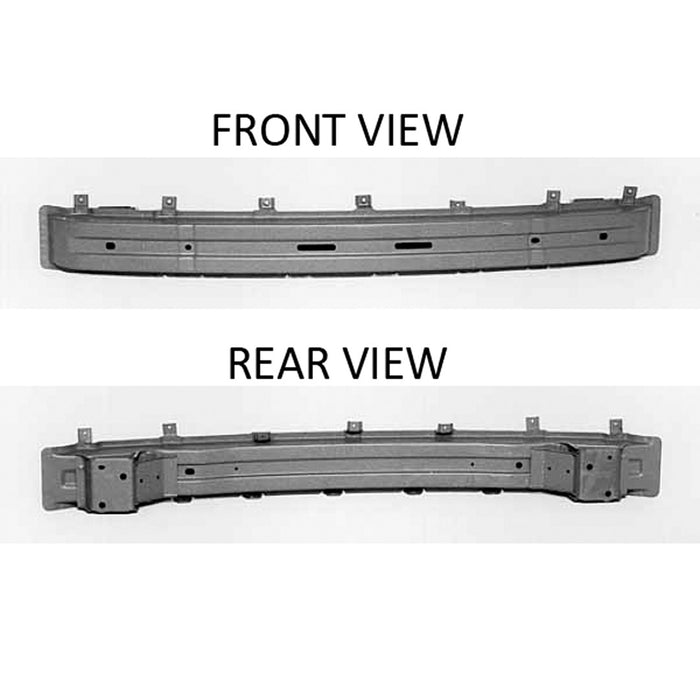 1997 Ford Aspire Front Bumper Reinforcement - FO1006206-Partify-Painted-Replacement-Body-Parts