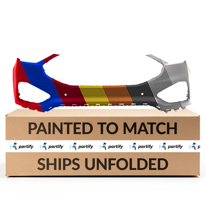 2019-2020 Ford Edge Front Bumper With 4 Sensor Holes - FO1014138-Partify-Painted-Replacement-Body-Parts