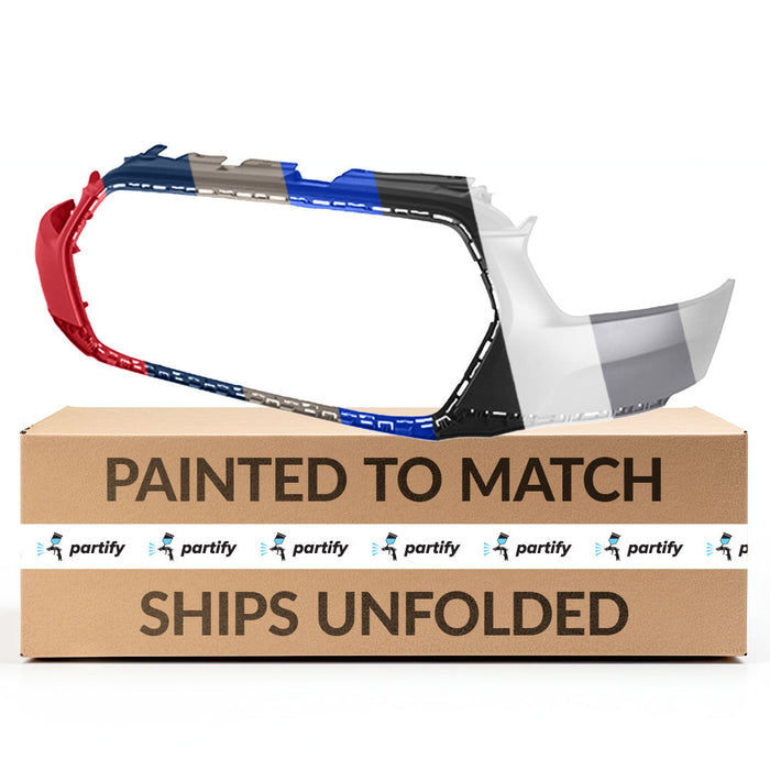 2020-2021 Ford Transit-150/Transit-250/Transit-350/Transit-350 HD CAPA Certified Front Upper Bumper - FO1014147-Partify-Painted-Replacement-Body-Parts