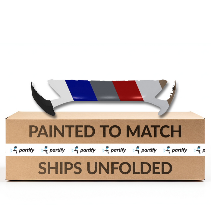 2019-2023 Ford Transit Connect Front Upper Bumper - FO1014149-Partify-Painted-Replacement-Body-Parts