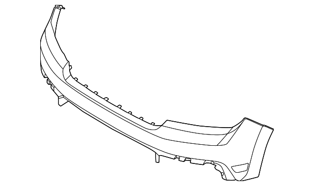 Ford Maverick Front Bumper - FO1014163