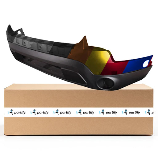 2011-2015 Ford Explorer Front Lower Bumper W/O Fog Lamps - FO1015113-Partify-Painted-Replacement-Body-Parts