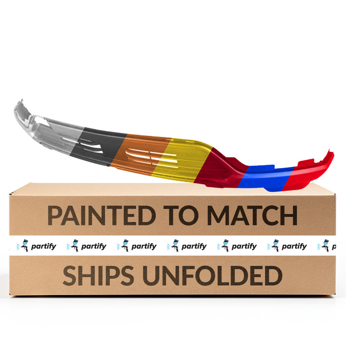 2020-2021 Ford Transit-150/Transit-250/Transit-350/Transit-350 HD Front Lower Bumper W/O Front Parking Aid - FO1015143-Partify-Painted-Replacement-Body-Parts