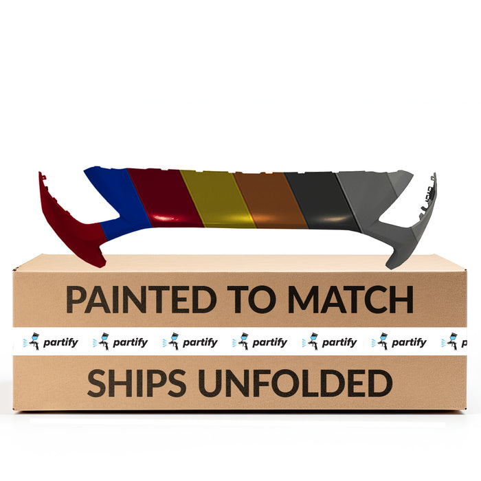 2019-2023 Ford Transit Connect XL Front Lower Bumper W/Front Parking Aid W/Active Park Assist W/Fog Lamps - FO1015161-Partify-Painted-Replacement-Body-Parts