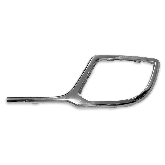 2011-2015 Lincoln MKX Front Driver Side Bumper Insert Fog Lamp Bezel Chrome - FO1038123-Partify-Painted-Replacement-Body-Parts