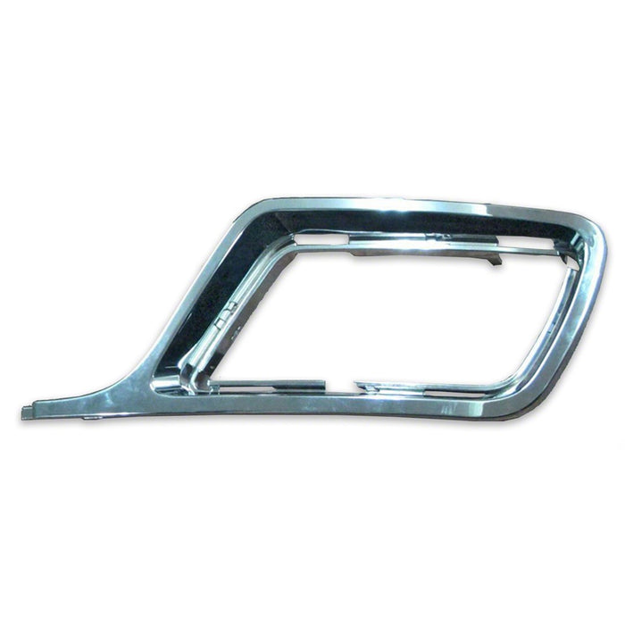 2010-2012 Lincoln MKZ Front Driver Side Bumper Insert Fog Lamp Opening Moulding Chrome - FO1038128-Partify-Painted-Replacement-Body-Parts