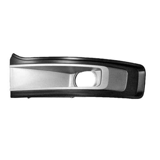 2013-2019 Ford Flex Front Driver Side Bumper Insert Fog Lamp Bezel Chrome - FO1038130-Partify-Painted-Replacement-Body-Parts