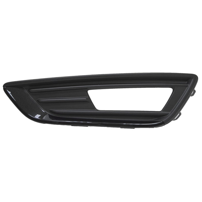 2015-2016 Ford Focus SE Front Driver Side Bumper Insert W/Midnight Pkg Outer Grille Trim - FO1038158-Partify-Painted-Replacement-Body-Parts