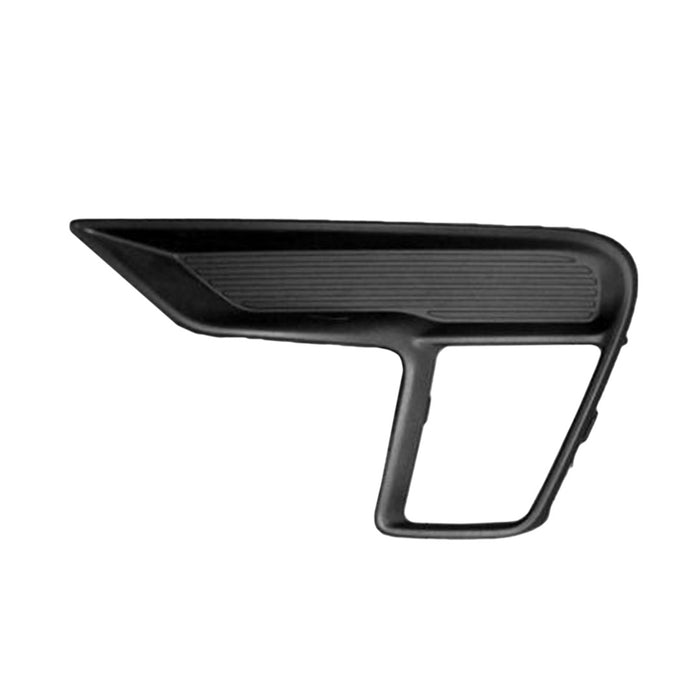 2018-2019 Ford Explorer Base Front Driver Side Bumper Insert W/O Fog Lamps W/O Daytime Running Lamps Outer Grille - FO1038180-Partify-Painted-Replacement-Body-Parts