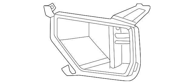 Ford Expedition Bumper Insert Fog Lamp Opening Cover - FO1038261