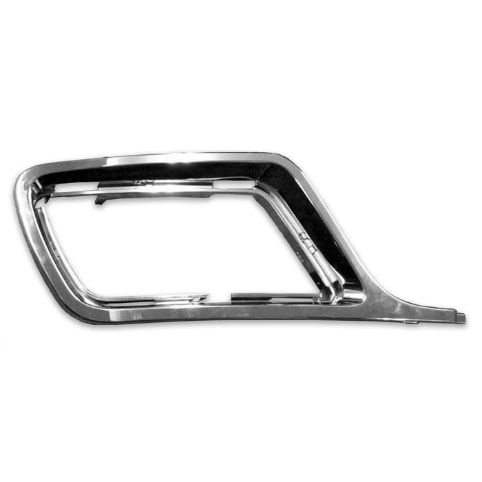 2010-2012 Lincoln MKZ Front Passenger Side Bumper Insert Fog Lamp Opening Moulding Chrome - FO1039128-Partify-Painted-Replacement-Body-Parts