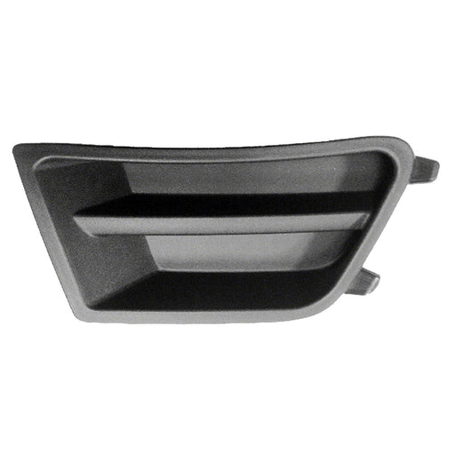2010-2012 Ford Mustang Base Front Passenger Side Bumper Insert Fog Lamp Opening Cover W/O Fog Lamps - FO1039137-Partify-Painted-Replacement-Body-Parts