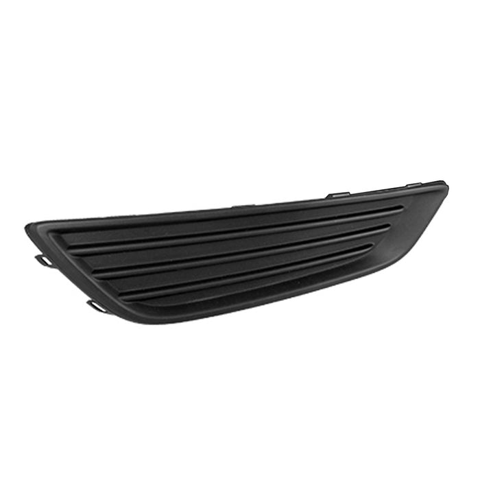 2015-2018 Ford Focus S/SE Front Passenger Side Bumper Insert W/O Sport Pkg Fog Lamp Opening Cover W/O Fog Lamps - FO1039150-Partify-Painted-Replacement-Body-Parts