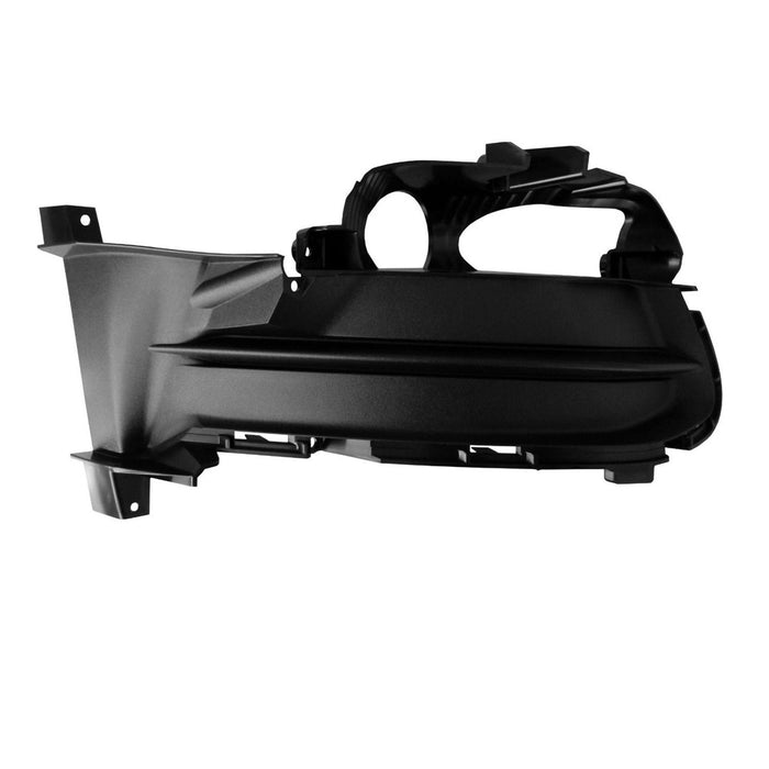 2015-2017 Ford Mustang Front Passenger Side Bumper Insert Fog Lamp Opening Cover W/O Fog Lamps - FO1039153-Partify-Painted-Replacement-Body-Parts