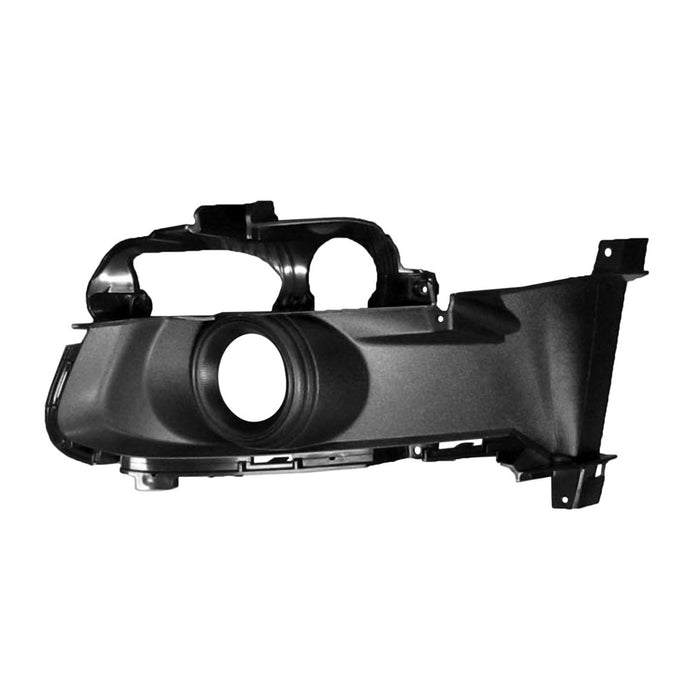 2015-2017 Ford Mustang Front Passenger Side Bumper Insert Fog Lamp Bezel W/Fog Lamps - FO1039154-Partify-Painted-Replacement-Body-Parts