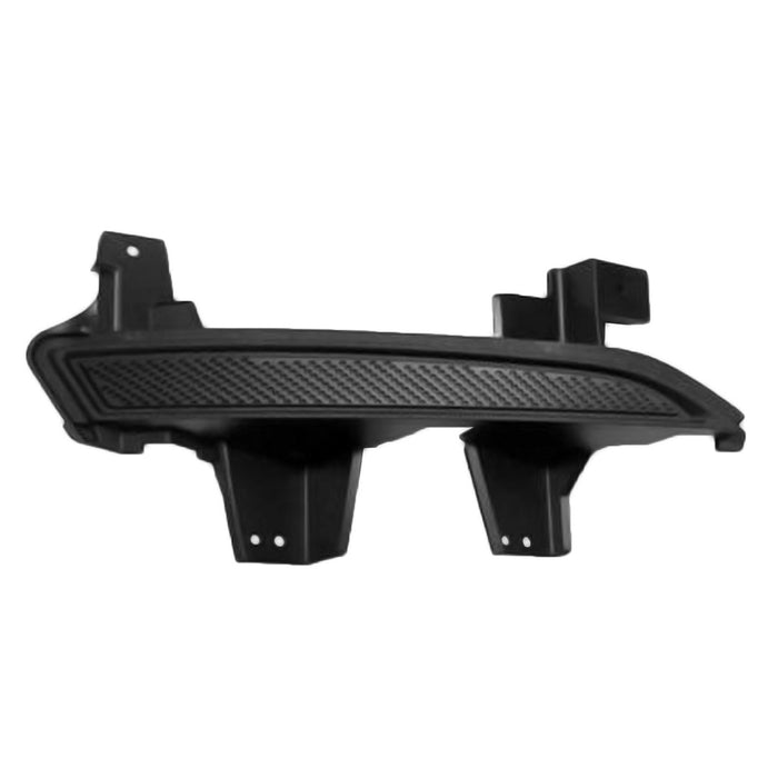 2015-2018 Lincoln MKC Front Passenger Side Bumper Insert Fog Lamp Opening Cover W/O Fog Lamps W/O Headlamp Washers - FO1039174-Partify-Painted-Replacement-Body-Parts