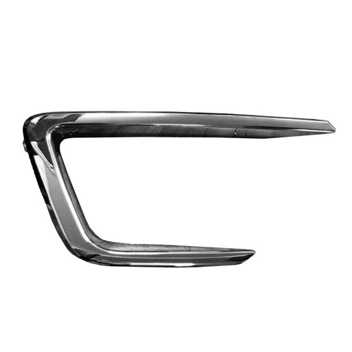 2018-2021 Ford Expedition Front Passenger Side Bumper Insert Outer Grille Bezel Chrome - FO1039205-Partify-Painted-Replacement-Body-Parts