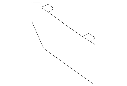 Ford Expedition Front Bumper Molding Sensor Cover - FO1044172