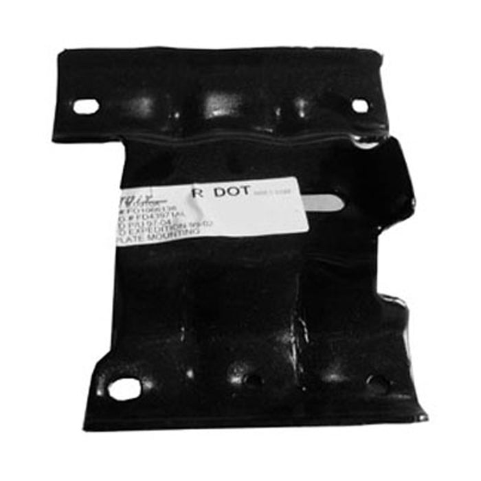 1999-2004 Ford Expedition/F-150/F-150 Heritage Front Driver Side Bumper Bracket Mounting Plate - FO1066138-Partify-Painted-Replacement-Body-Parts