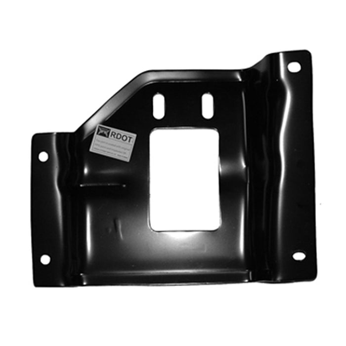2001-2004 Ford Excursion/F-250 Super Duty/F-350 Super Duty Front Passenger Side Bumper Bracket Mounting Plate - FO1067147-Partify-Painted-Replacement-Body-Parts