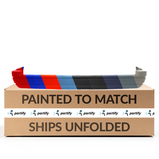 1989-1997 Ford Aerostar CAPA Certified Rear Bumper W/Moldings May Require New Extensions Extended Passenger Van - FO1100133-Partify-Painted-Replacement-Body-Parts