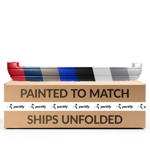 1986-1997 Ford Aerostar CAPA Certified Rear Bumper W/Liftgate W/Moldings Mini Cargo Van/Mini Passenger Van - FO1100136-Partify-Painted-Replacement-Body-Parts