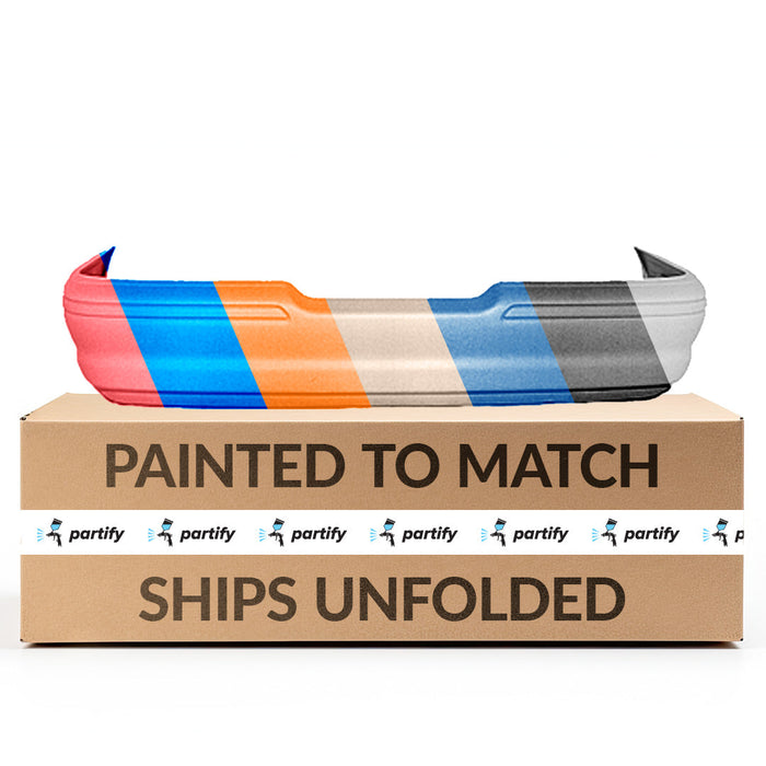 1991-1996 Ford Escort Base/LX/LX Sport Rear Bumper 2 Door/4 Door Hatchback - FO1100156-Partify-Painted-Replacement-Body-Parts