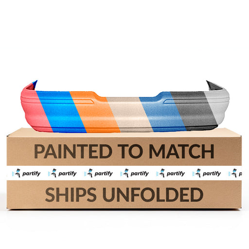 1991-1996 Ford Escort Base/LX/LX Sport Rear Bumper 2 Door/4 Door Hatchback - FO1100156-Partify-Painted-Replacement-Body-Parts